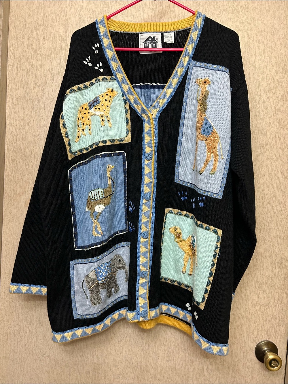 Storybook Knits Vintage Sweater Cardigan - Size 2XL